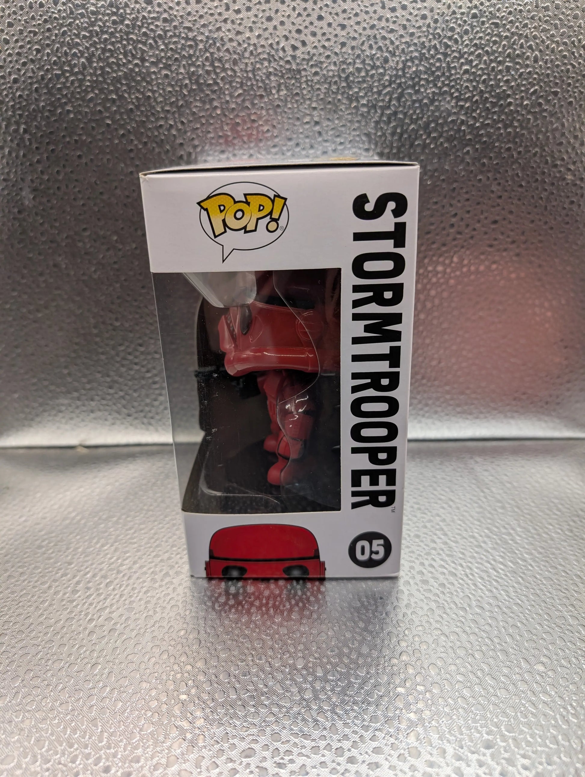FUNKO Pop Vinyl Stormtrooper Red #05 FRENLY BRICKS - Open 7 Days