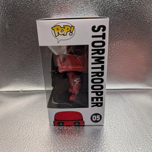 FUNKO Pop Vinyl Stormtrooper Red #05 FRENLY BRICKS - Open 7 Days