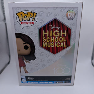 Funko Pop Vinyl 1366 Gabriella High School Musical Disney 100 Movies FRENLY BRICKS - Open 7 Days
