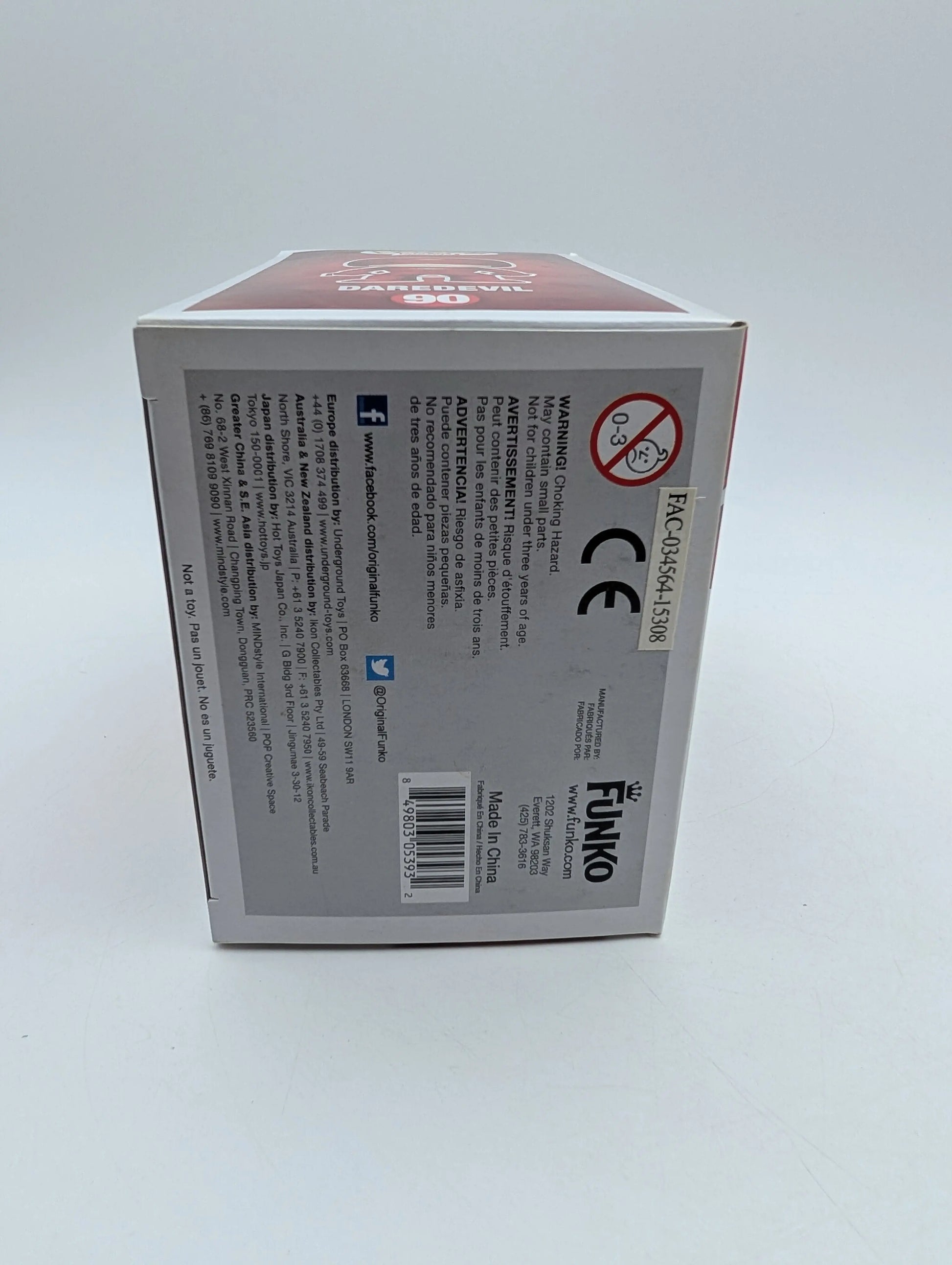 Funko Pop Marvel Daredevil #90 Yellow Suit Rare FRENLY BRICKS - Open 7 Days