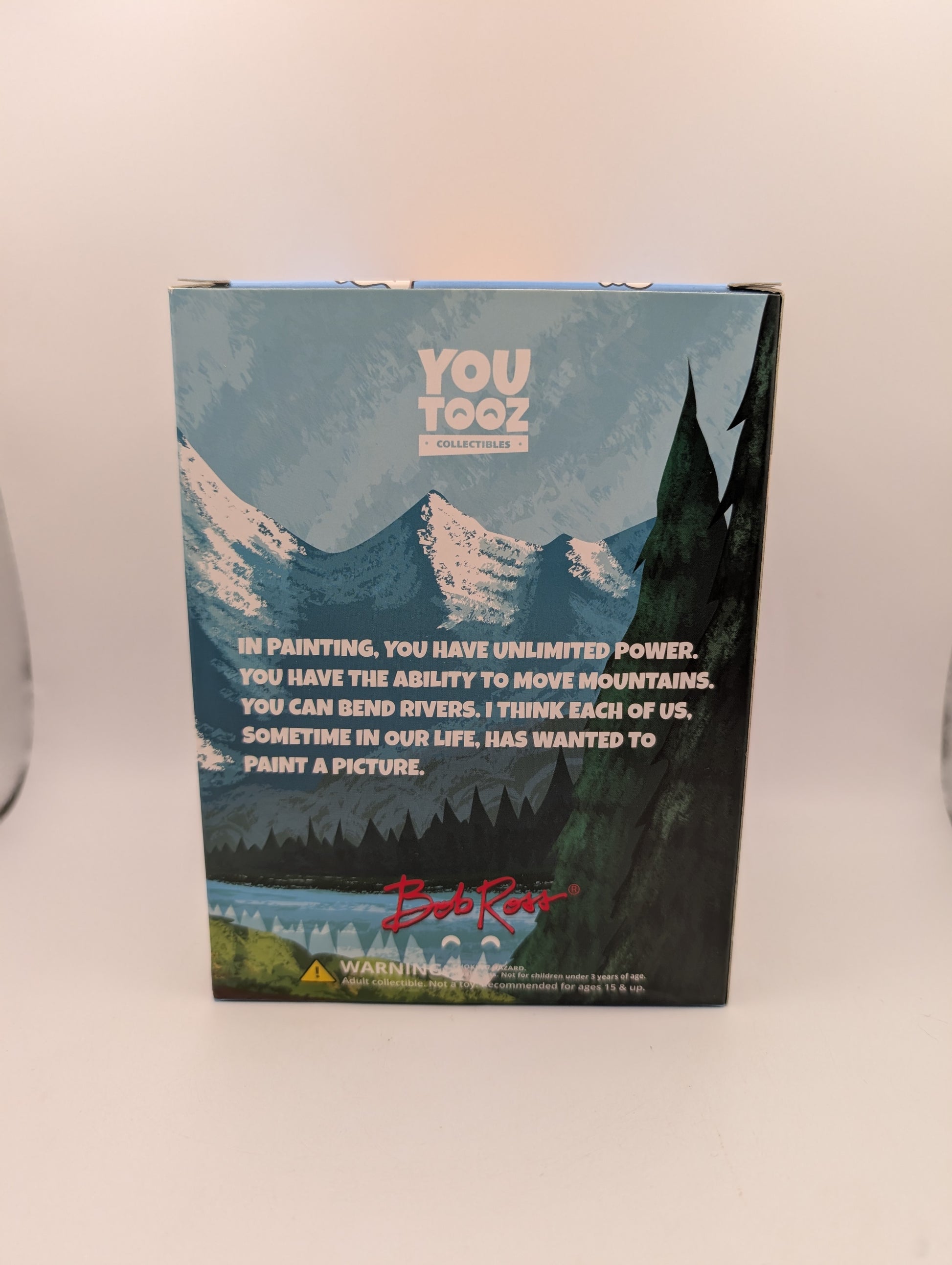 Youtooz Bob Ross Vinyl Figure (NEW IN BOX) Limited Edition (Code Not Scratched)