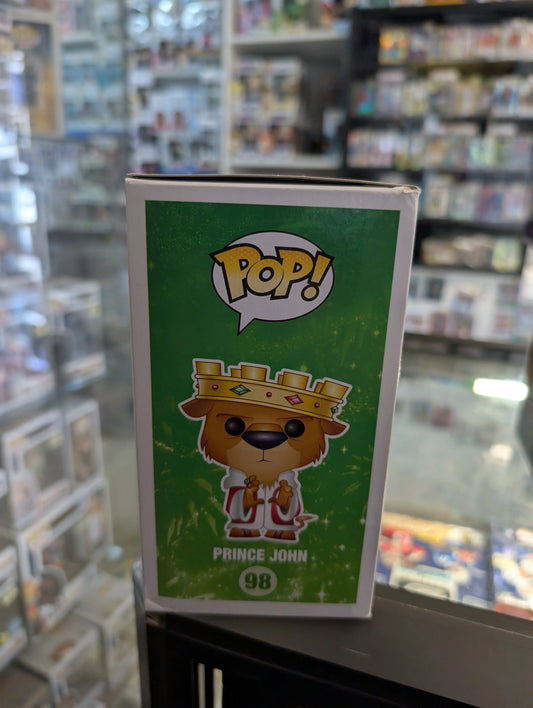 Prince John Disney Robin Hood Funko Pop! #98 *see pics* FRENLY BRICKS - Open 7 Days