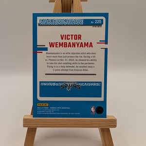 2023-24 Donruss Optic Rated Rookie Victor Wembanyama Purple Shock Prizm RC FRENLY BRICKS - Open 7 Days