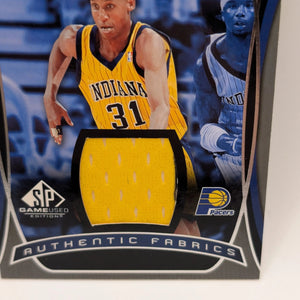 2004-05 SP Game Used Edition Basketball Authentic Fabrics Reggie Miller #AF-RM FRENLY BRICKS - Open 7 Days