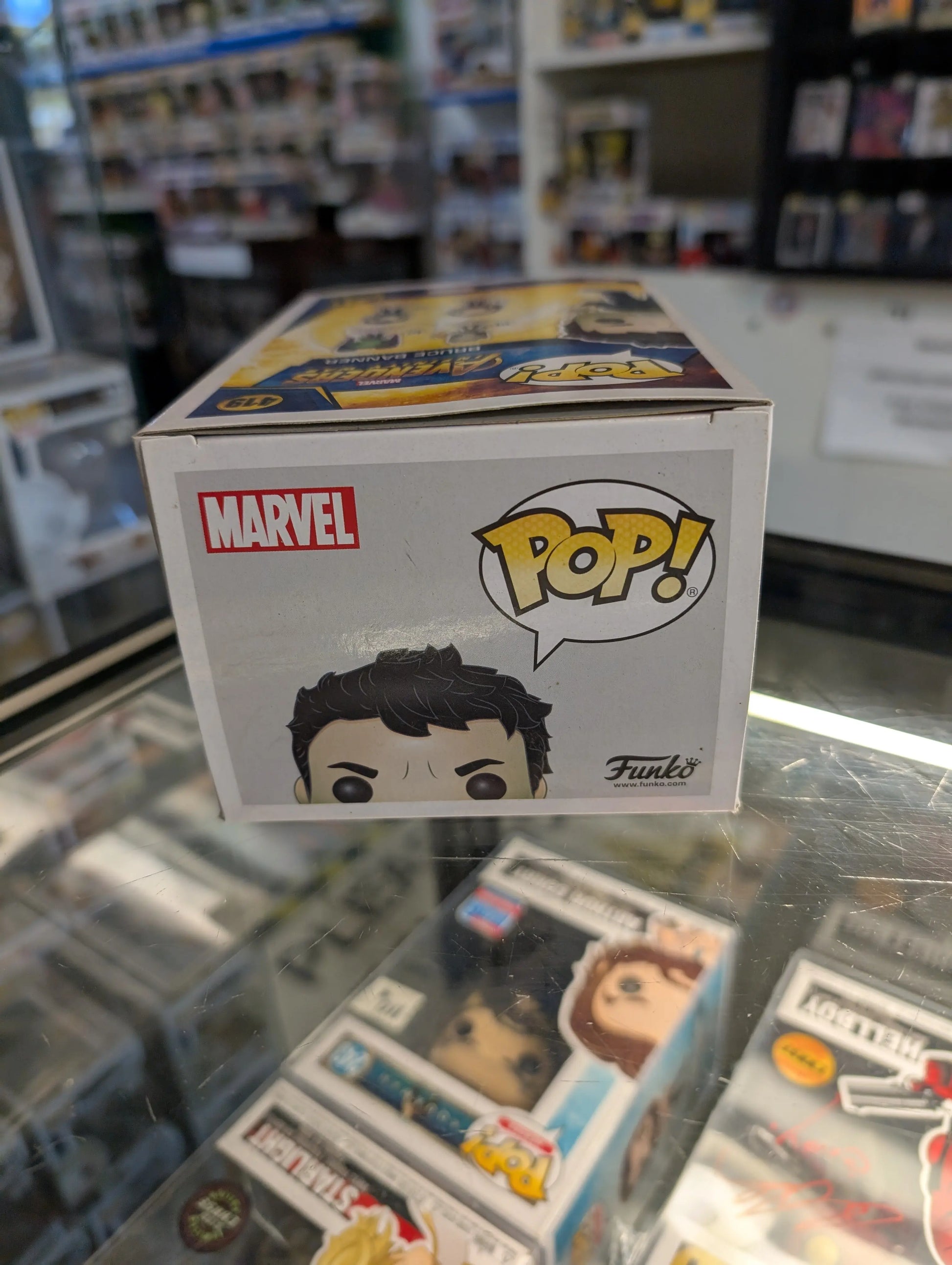 FUNKO Pop Vinyl Bruce Banner Marvel #419 FRENLY BRICKS - Open 7 Days