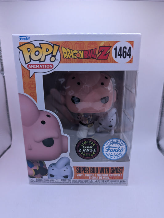 Funko Pop Super Buu With Ghost #1464 Glow Chase FRENLY BRICKS - Open 7 Days