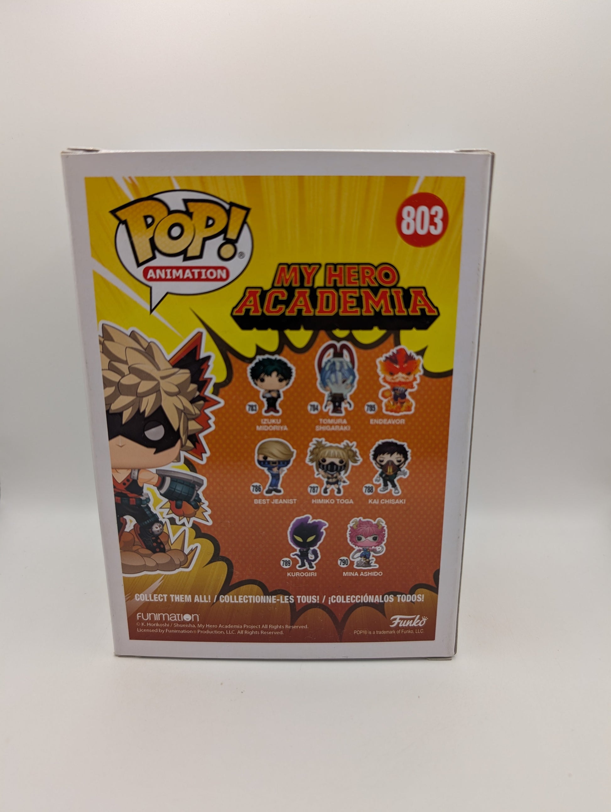 Funko Pop! My Hero Academia Katsuki Bakugo #803 2020 Summer Convention SDCC FRENLY BRICKS - Open 7 Days