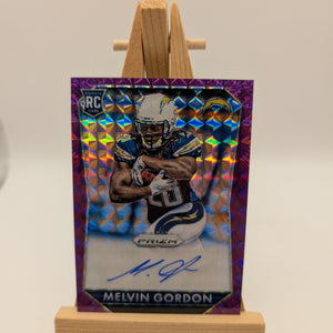2015 Prizm Melvin Gordon Rookie RC Rookie Auto #RS-MG Chargers /50 FRENLY BRICKS - Open 7 Days