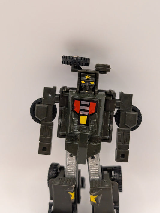 Tonka GoBots Geeper-Creeper MR-28 Renegade Army Jeep 1983 Vintage #2 FRENLY BRICKS - Open 7 Days