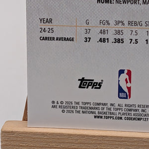 2025-26 Topps Finest COOPER FLAGG Common Rookie Oil Spill #1 FRENLY BRICKS - Open 7 Days