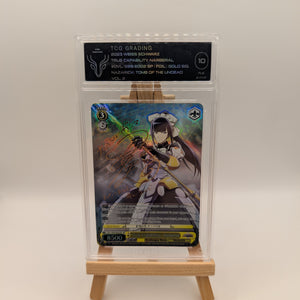 Weiss Schwarz GRADED True Capability Narberal E002 Gold Signature TCG 10 FRENLY BRICKS - Open 7 Days