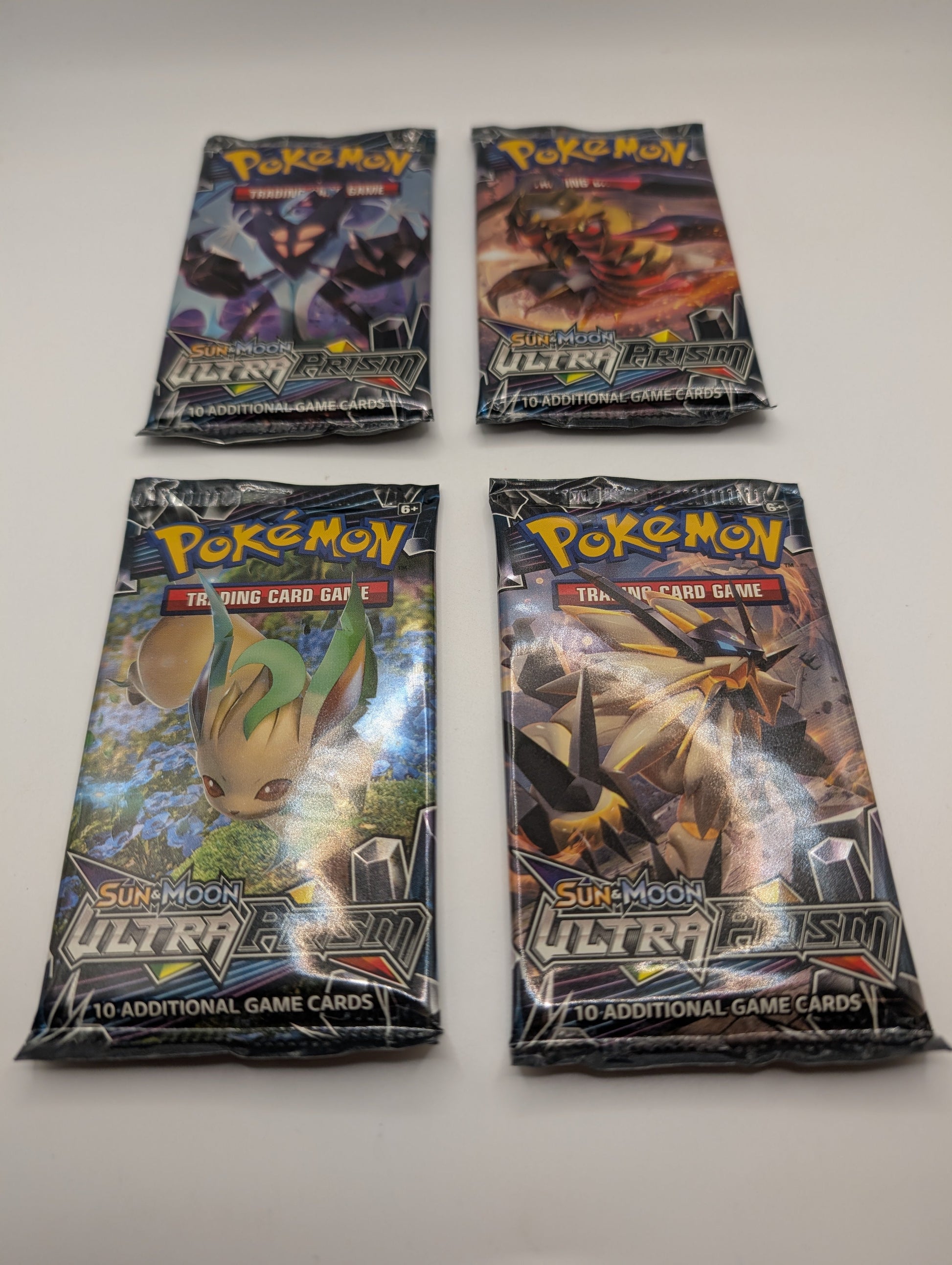 Pokemon Ultra Prism Booster Pack x4 Art Set Sealed FRENLY BRICKS - Open 7 Days