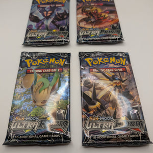 Pokemon Ultra Prism Booster Pack x4 Art Set Sealed FRENLY BRICKS - Open 7 Days