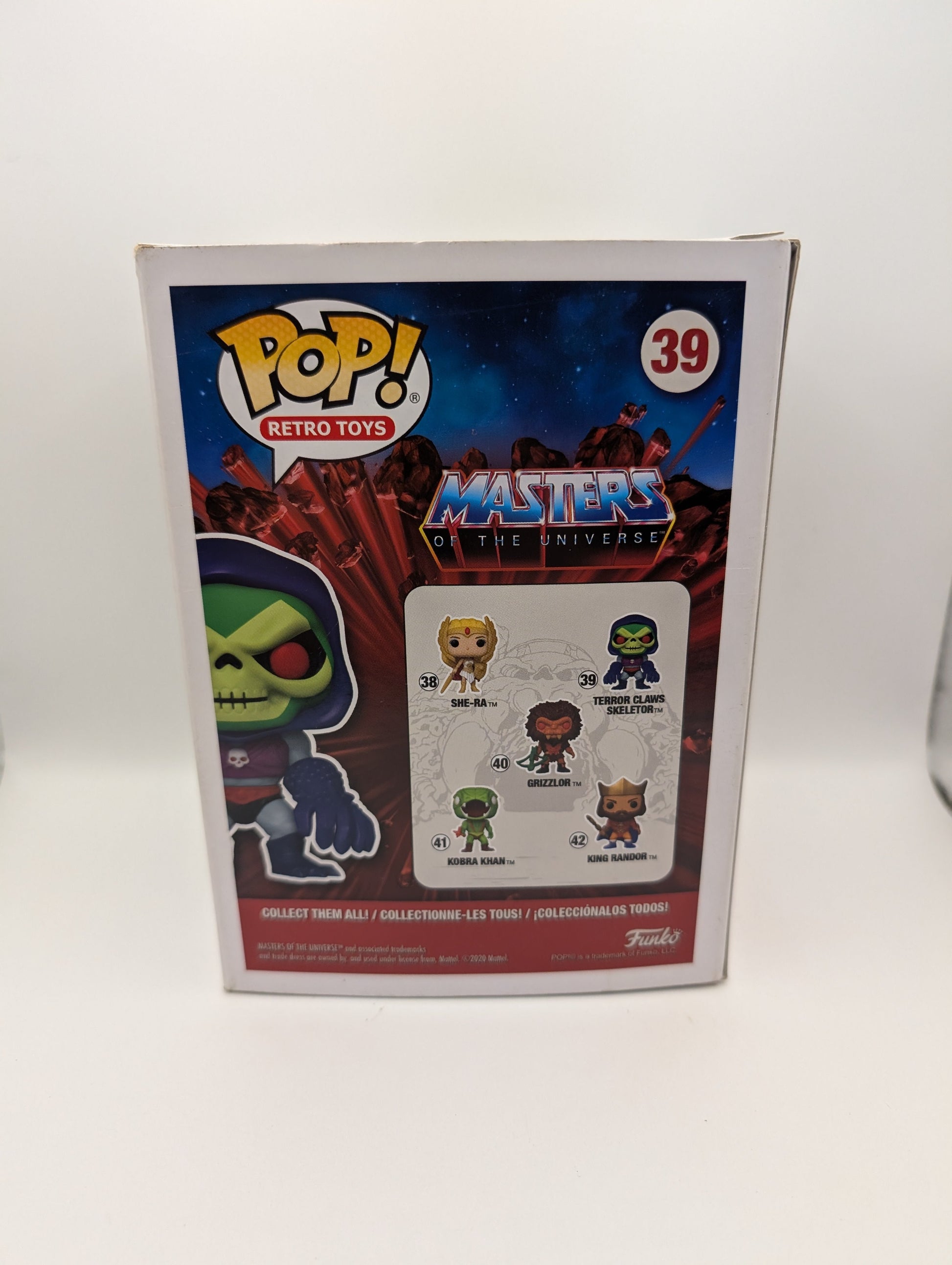 Terror Claws Skeleton He-Man & Masters Of The Universe Funko Pop 39 FRENLY BRICKS - Open 7 Days