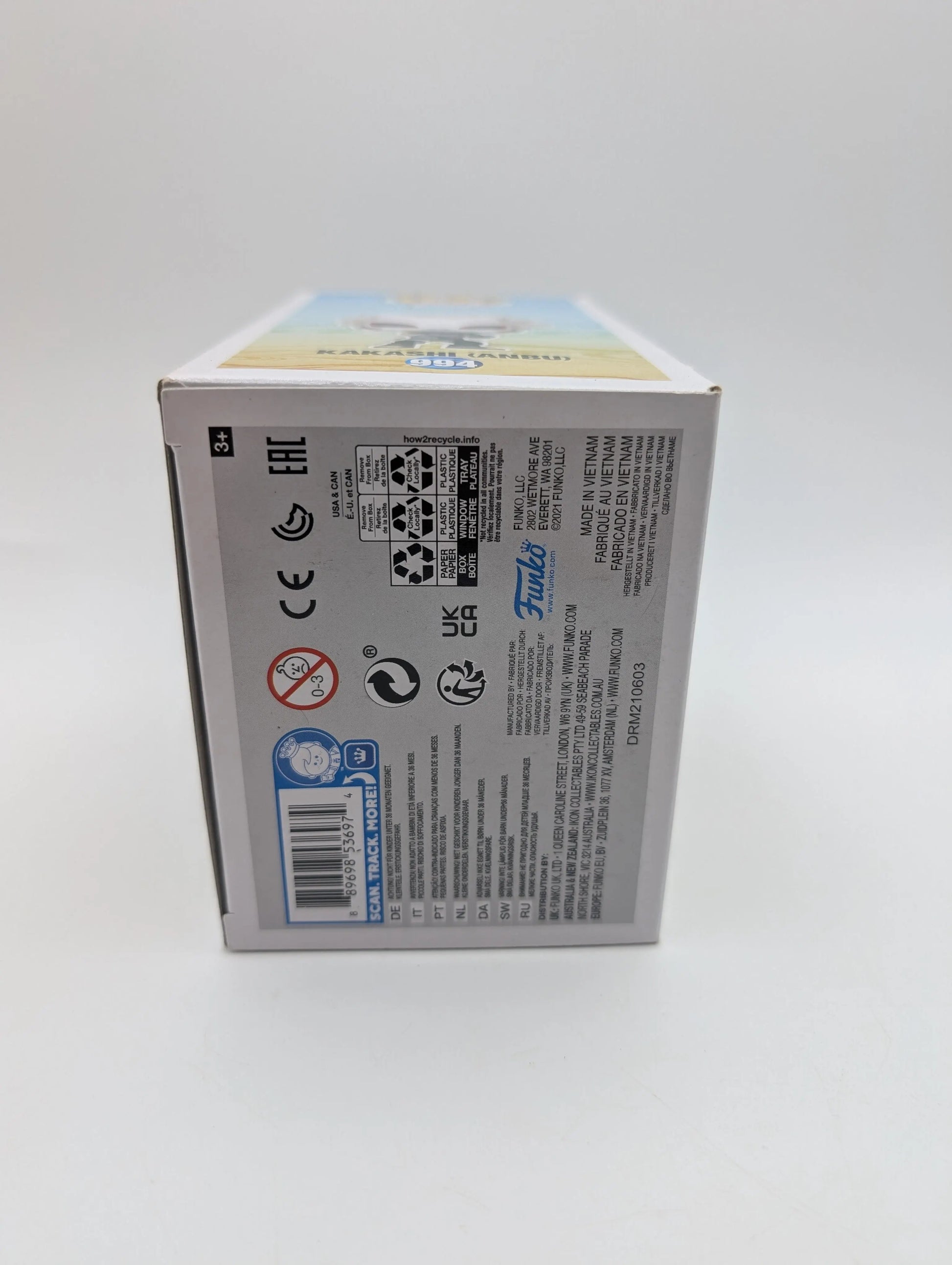 Funko Pop! Anime Naruto Shippuden Kakashi Anbu Chase Edition #994 FRENLY BRICKS - Open 7 Days