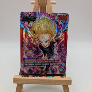 Android 18 (Alternate Art) Leader Rivals Clash FB06-001 NM Holo FRENLY BRICKS - Open 7 Days