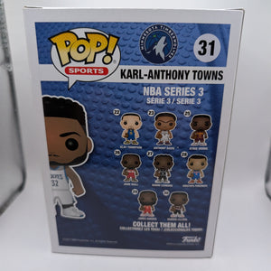 Funko Pop! Karl-Anthony Towns #31 Minnesota Timberwolves Basketball FRENLY BRICKS - Open 7 Days