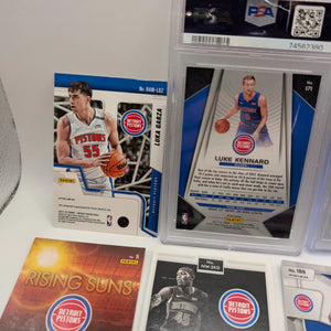Detroit Pistons NBA Basketball Card Lot, Rookies, Patch, Auto, Cade Cunningham FRENLY BRICKS - Open 7 Days