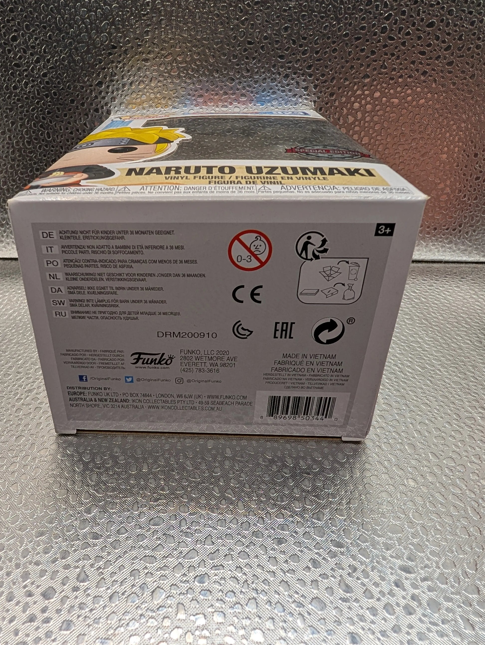 FUNKO Pop Vinyl Naruto Uzumaki #823 FRENLY BRICKS - Open 7 Days