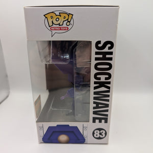 SHOCKWAVE Transformers SDCC 2021 Funko POP! #83 FRENLY BRICKS - Open 7 Days