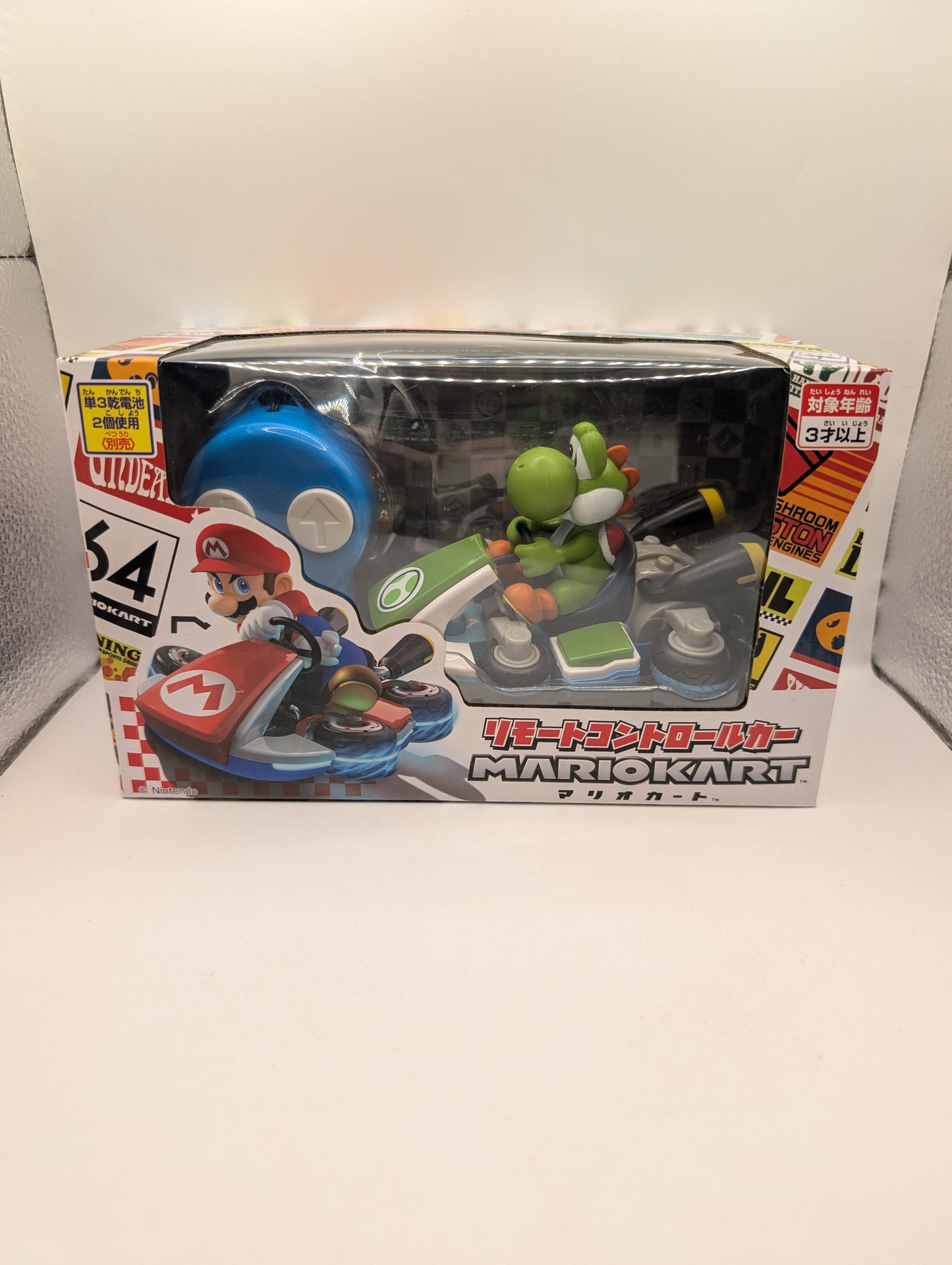 Mario Kart Yoshi Remote Control Car Muraoka RC Nintendo Japan Import - New FRENLY BRICKS - Open 7 Days
