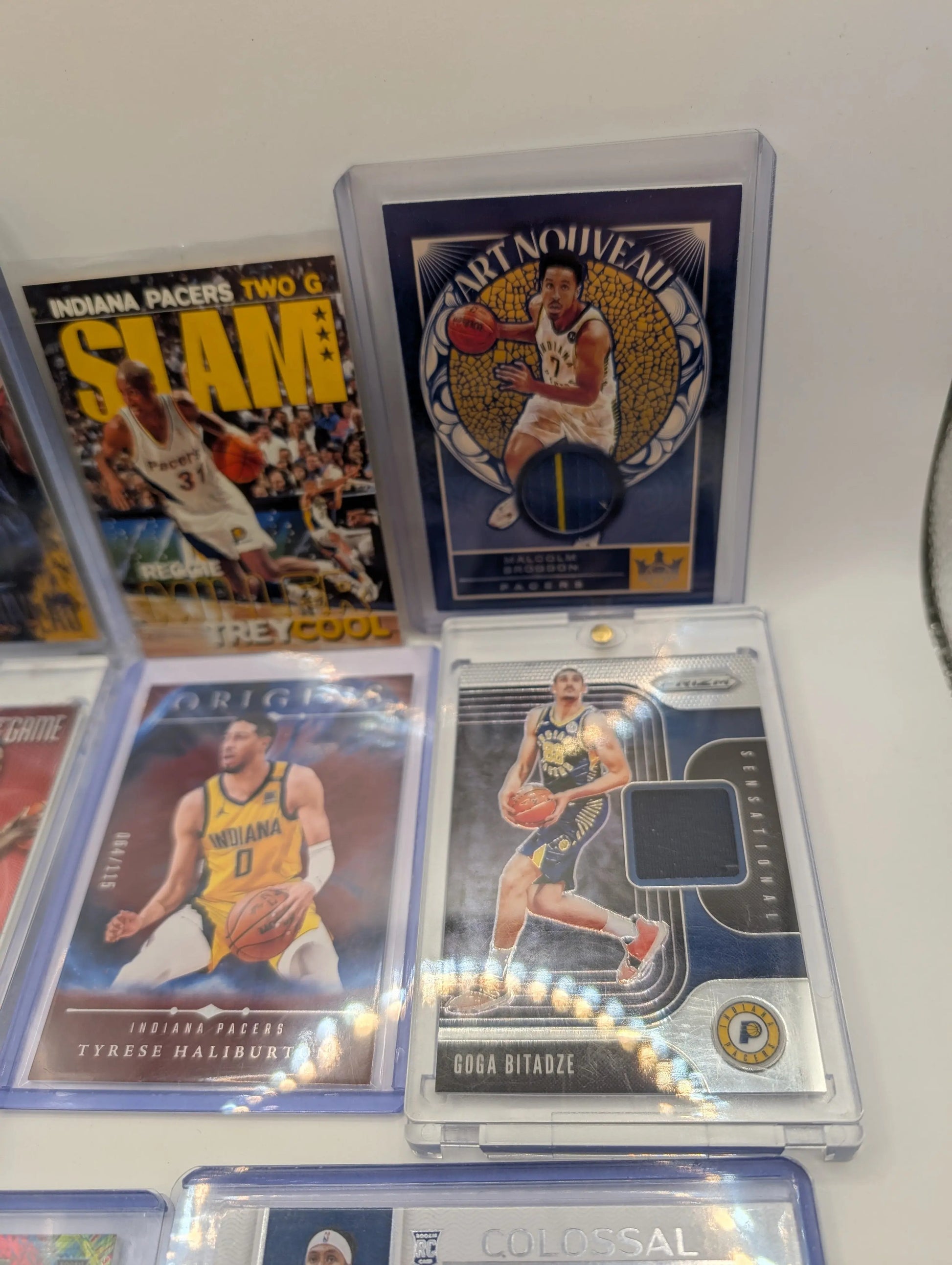 Indiana Pacers NBA Basketball Card Lot, Rookies, Patch, Auto, Tyrese Haliburton FRENLY BRICKS - Open 7 Days