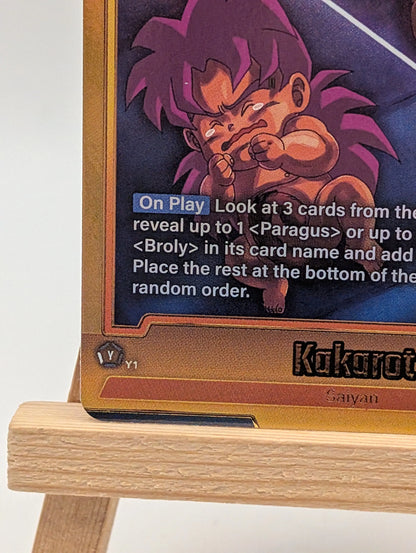Kakarot ALT ART FB08-076 Dragon Ball Fusion World NM FRENLY BRICKS - Open 7 Days