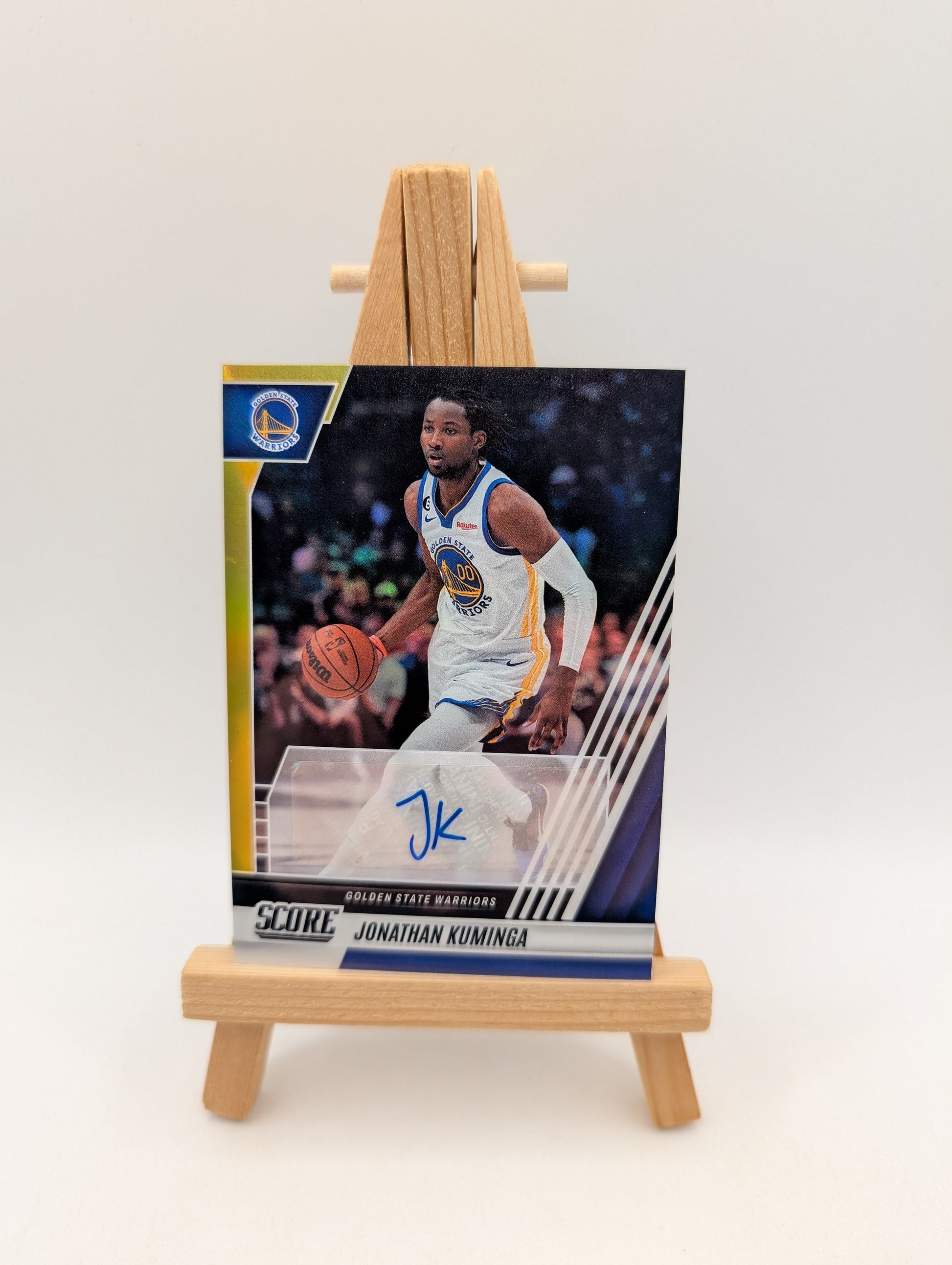 2022-23 Panini Chronicles Score NBA No. SPS-JKM Jonathan Kuminga Auto /10 Gold FRENLY BRICKS - Open 7 Days