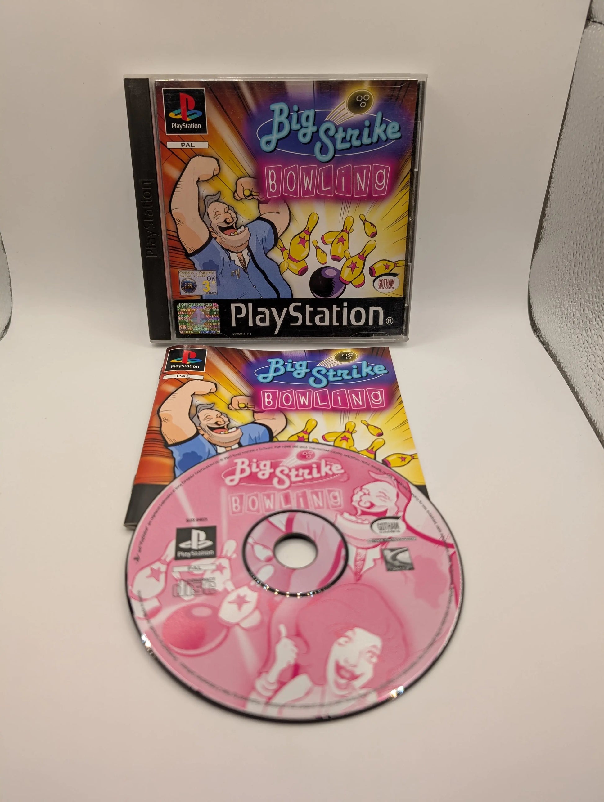 Big Strike Bowling (PS1, 2003) - PAL - Complete in Case PlayStation 1 Video Game FRENLY BRICKS - Open 7 Days