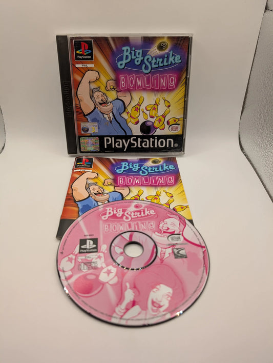 Big Strike Bowling (PS1, 2003) - PAL - Complete in Case PlayStation 1 Video Game FRENLY BRICKS - Open 7 Days