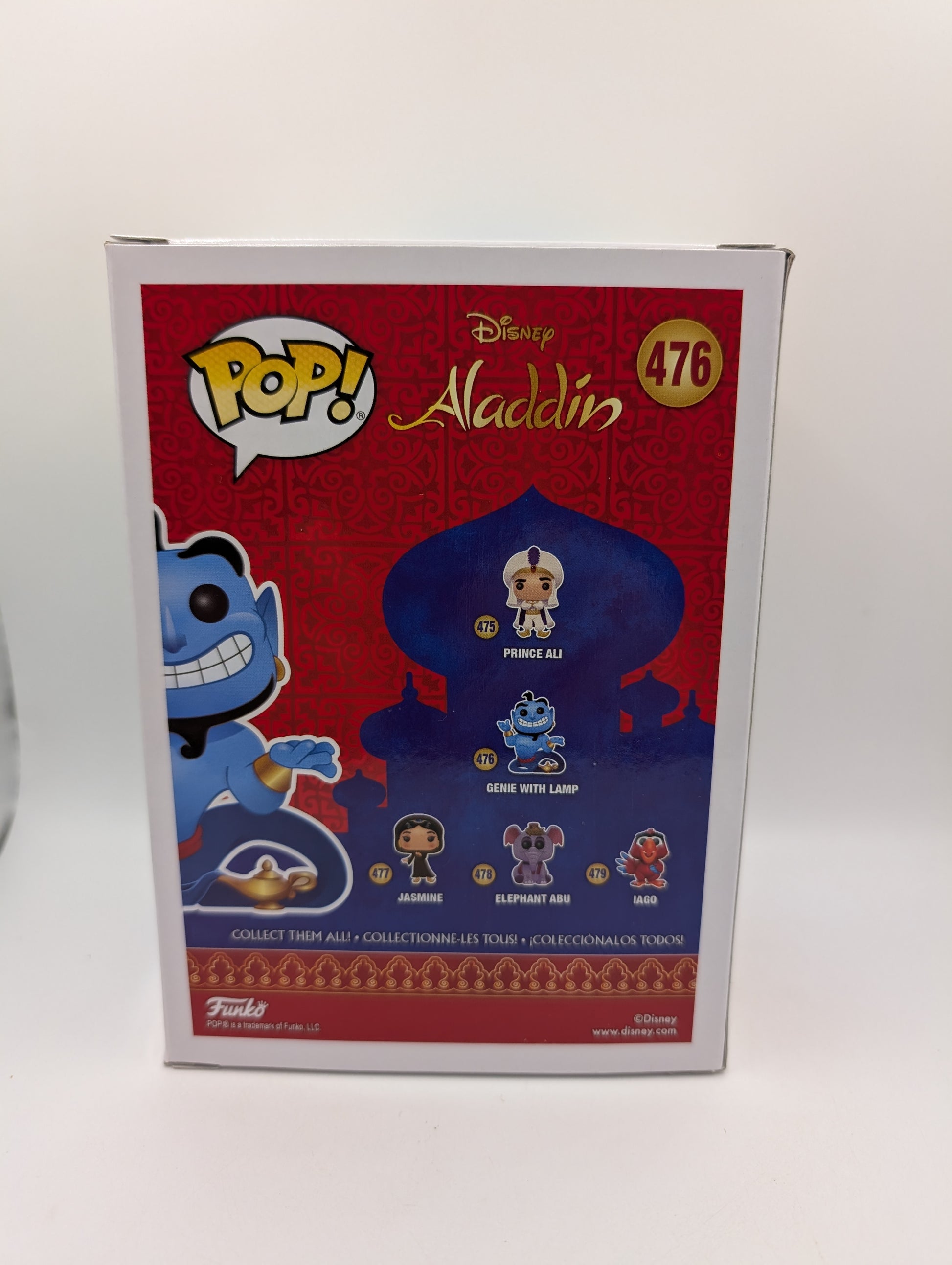 Genie With Lamp 476 Aladdin Disney Funko Pop Vinyl