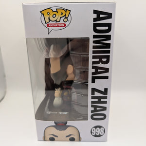 Funko Animation Nickelodeon Avatar ADMIRAL ZHAO #998 FRENLY BRICKS - Open 7 Days