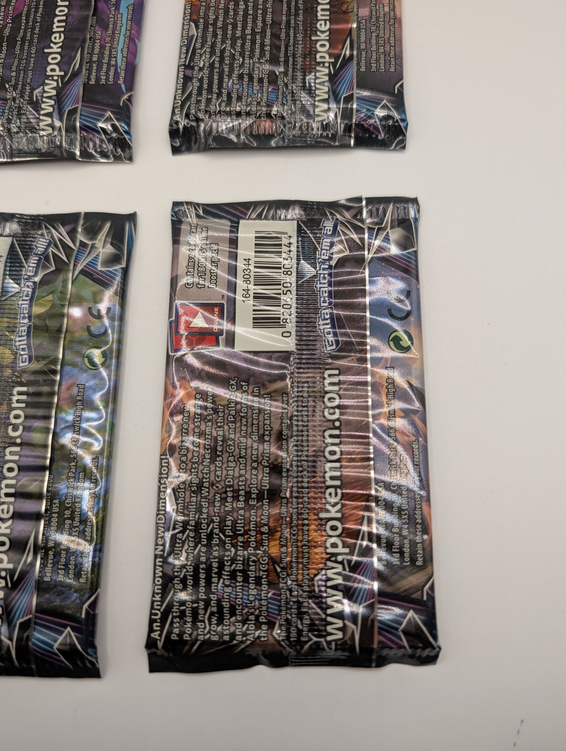 Pokemon Ultra Prism Booster Pack x4 Art Set Sealed FRENLY BRICKS - Open 7 Days