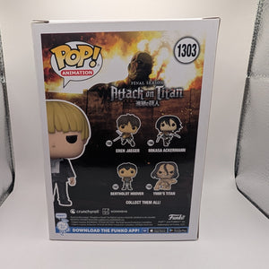 FUNKO POP VINYL ATTACK ON TITAN YELENA #1303 EXCLUSIVE +Prot FRENLY BRICKS - Open 7 Days