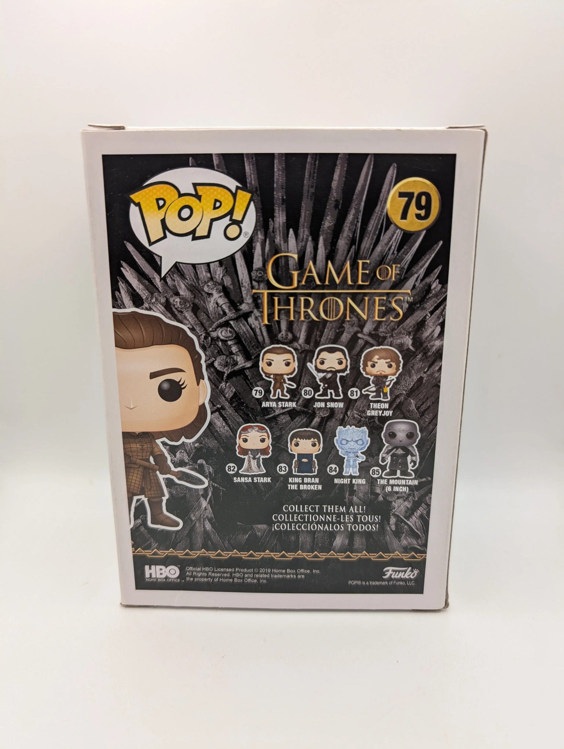 Arya Stark Game Of Thrones Pop! Vinyl #79 Vaulted Funko FRENLY BRICKS - Open 7 Days image 3