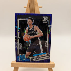 2023-24 Donruss Optic Rated Rookie Victor Wembanyama Purple Shock Prizm RC FRENLY BRICKS - Open 7 Days