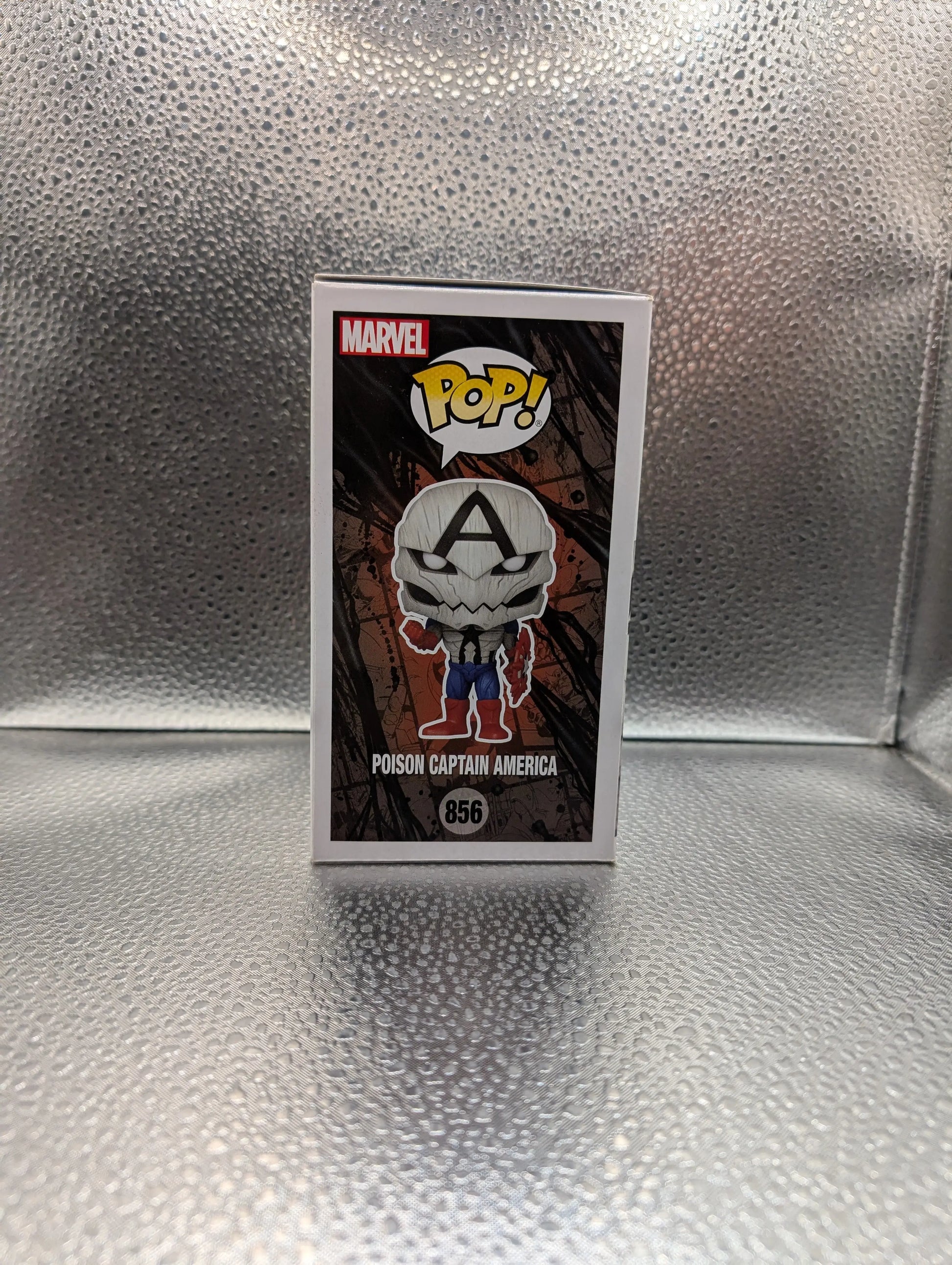 FUNKO Pop Vinyl Poison Captain America #856 FRENLY BRICKS - Open 7 Days