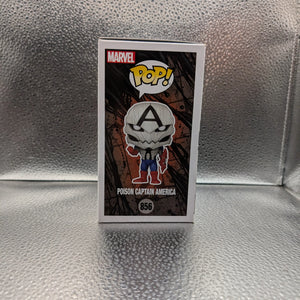 FUNKO Pop Vinyl Poison Captain America #856 FRENLY BRICKS - Open 7 Days