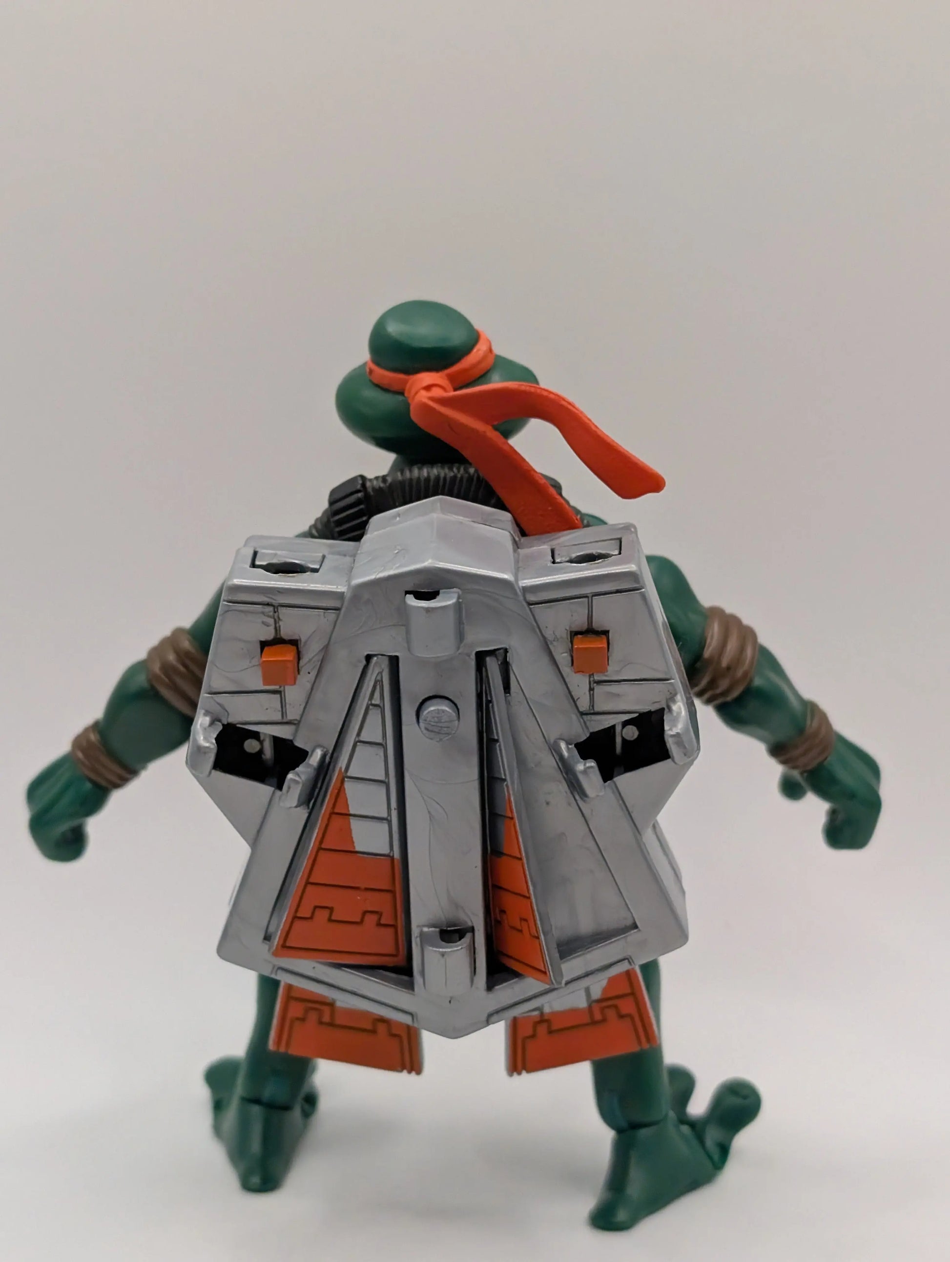 2004 TMNT Teenage Mutant Ninja Turtles AIR NINJA MICHELANGELO Figure loose FRENLY BRICKS - Open 7 Days