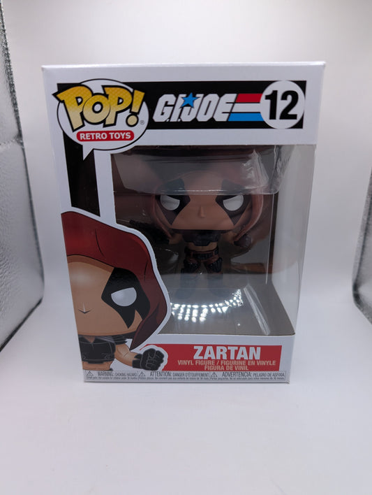 FUNKO Pop! Vinyl RETRO TROYS - G. I. JOE - Zartan #12 FRENLY BRICKS - Open 7 Days