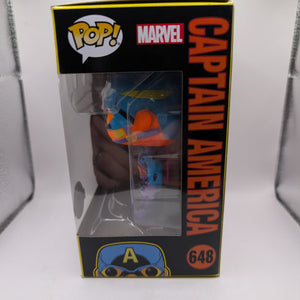 Captain America Funko Pop! Vinyl Blacklight #648 Marvel FRENLY BRICKS - Open 7 Days