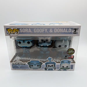 Funko Pop! Vinyl: Kingdom Hearts - Sora, Donald, Goofy Tron Chase FRENLY BRICKS - Open 7 Days
