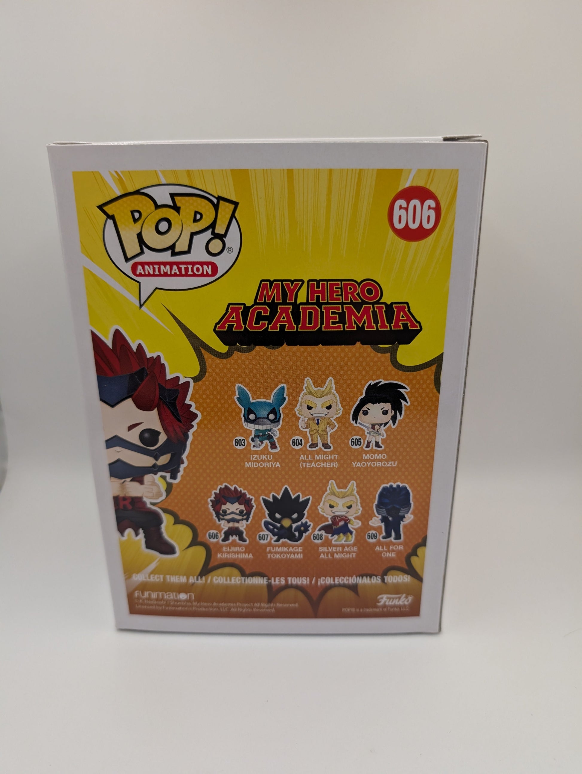 Funko Pop Eijiro Kirishima 606 My Hero Academia Vinyl Figure FRENLY BRICKS - Open 7 Days