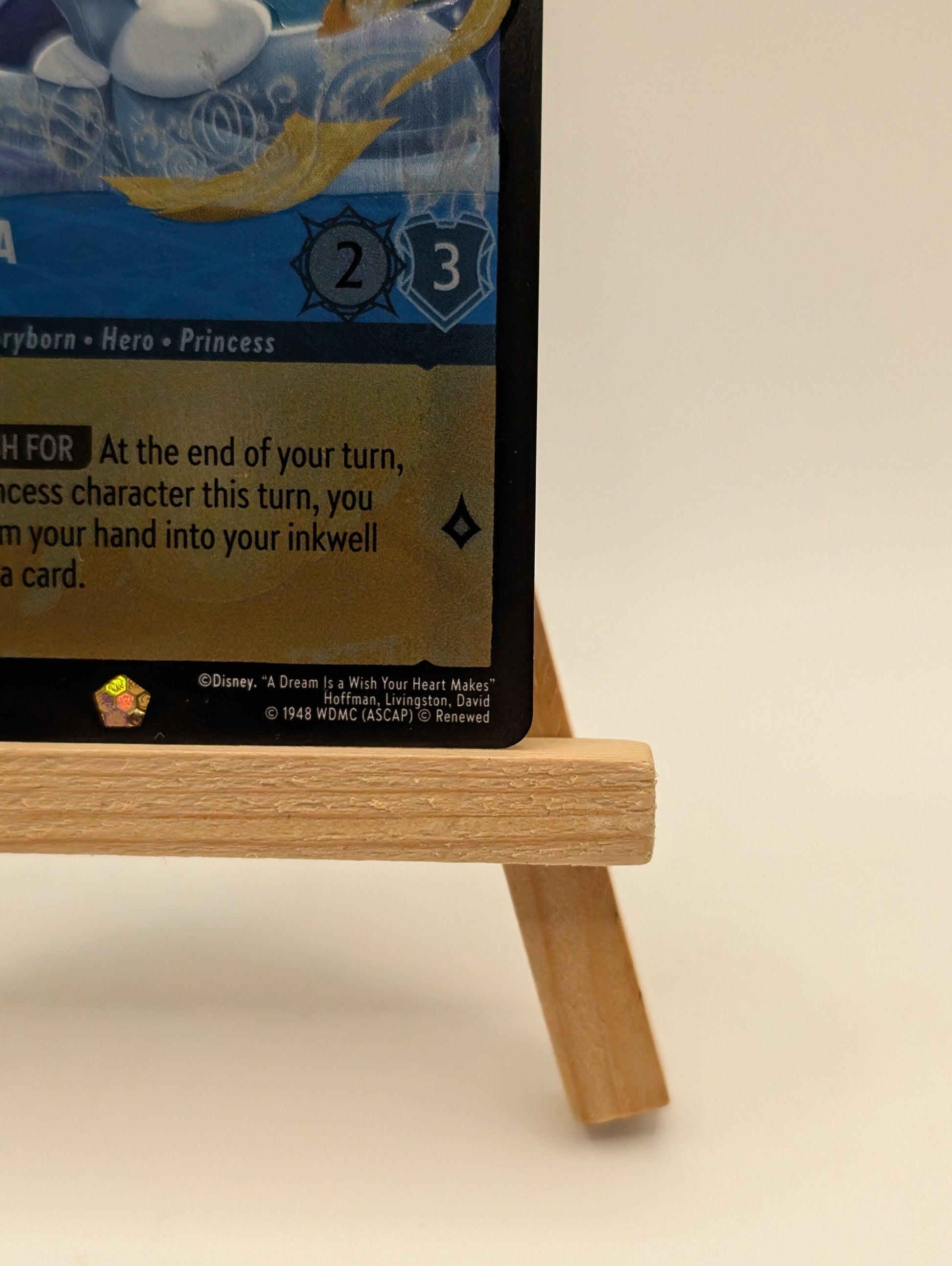 Lorcana Whispers in the Well - Cinderella - Dream Come True 155/204 FOIL FRENLY BRICKS - Open 7 Days