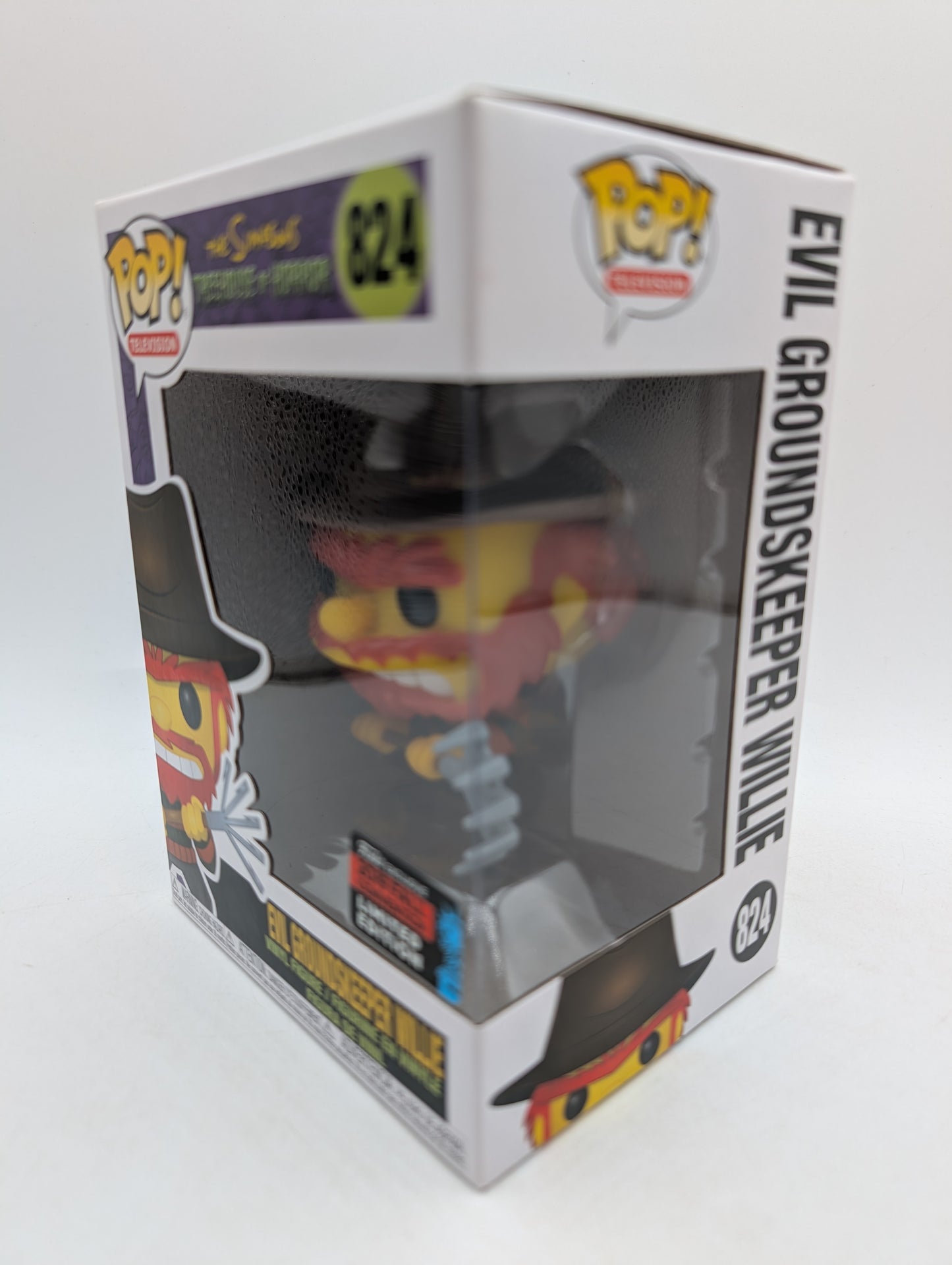 Funko POP! The Simpsons Treehouse of Horror Evil Groundskeeper Willie #824 2029 Fall Con