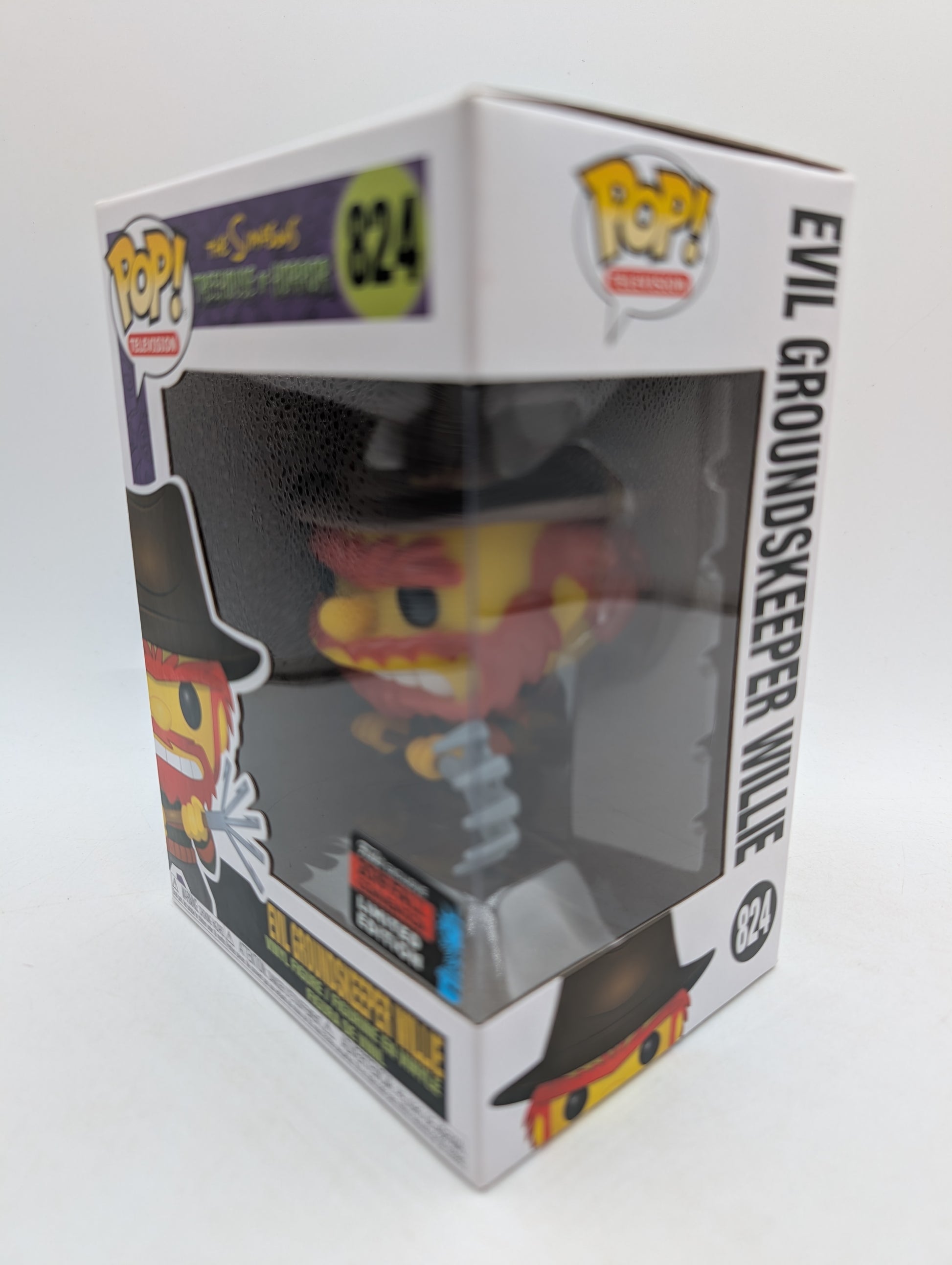 Funko POP! The Simpsons Treehouse of Horror Evil Groundskeeper Willie #824 2029 Fall Con image 2