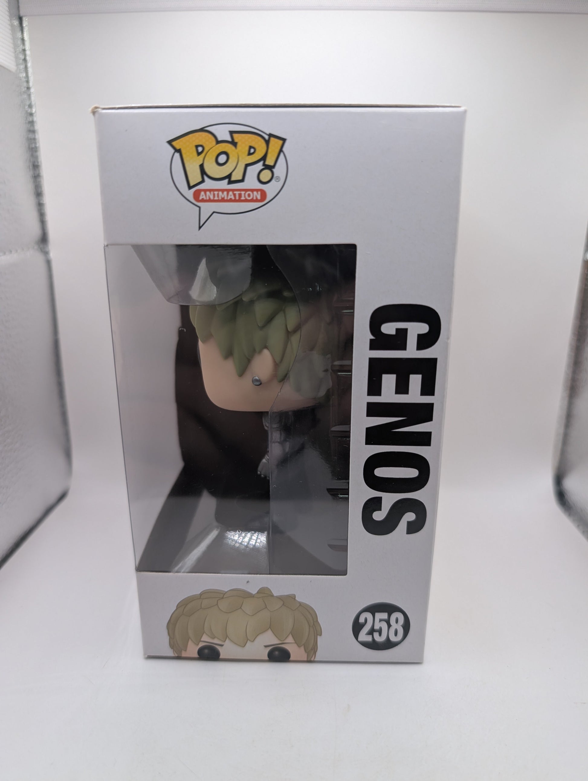 Funko Pop! Animation: One Punch Man Genos #258 FRENLY BRICKS - Open 7 Days