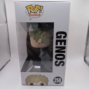 Funko Pop! Animation: One Punch Man Genos #258 FRENLY BRICKS - Open 7 Days