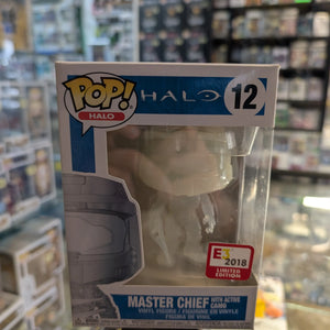 Funko Pop! Halo #12 Master Chief with Active Camo E3 2018 Limited Edition FRENLY BRICKS - Open 7 Days