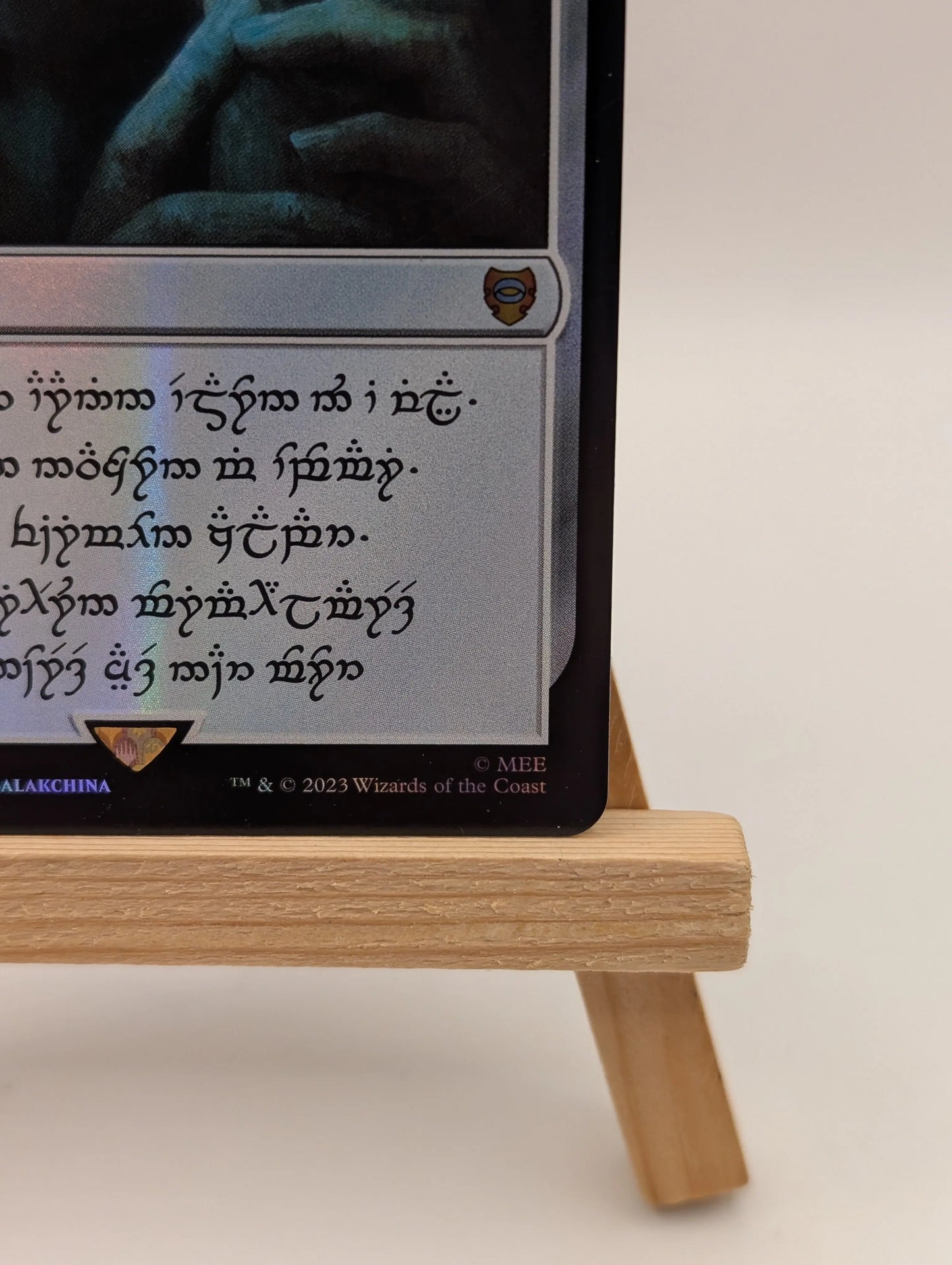 FOIL SERIALIZED Sol Ring Human Serial Numbered Lord of the Rings MTG SeePhotos FRENLY BRICKS - Open 7 Days